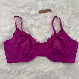 Skims Fits Everybody Lace Underwire Bra Lollipop Size 46DD thumbnail 2