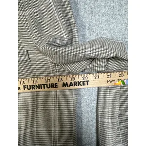 Madewell Womens Small Plaid Double Breasted Blazer Jacket Beige Neutral Academia thumbnail 10
