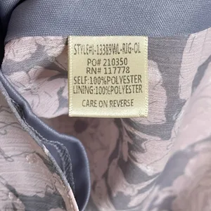 LoveStitch Pink and Grey Floral Sheer Blouse L thumbnail 12