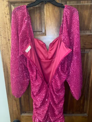 Altard State Pink Sequin Dress thumbnail 7