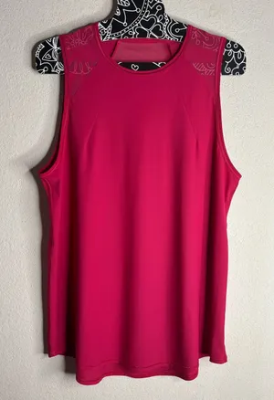 Lululemon Sculpt Tank Top hot pink size 8 W1FM4S thumbnail 1