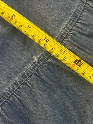 GAP Light Blue Chambray Tiered Pull-On Summer Skirt | Size Large thumbnail 5