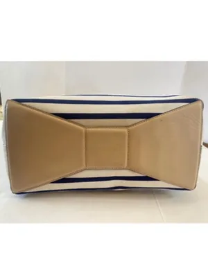 Kate Spade Tie the Knot striped tote Storybook lining thumbnail 10