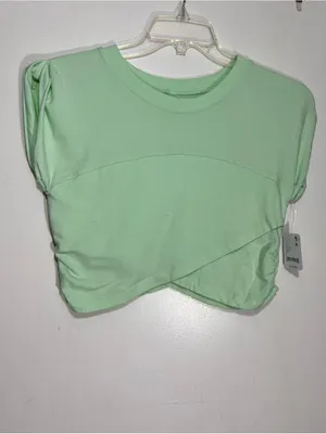 NWT FP Movement Pistachio green hot shot crossover top size L thumbnail 2