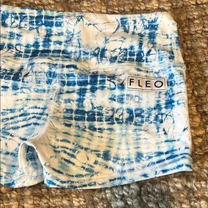 Fleo Spandex CrossFit Shorty Shorts Size Small thumbnail 6