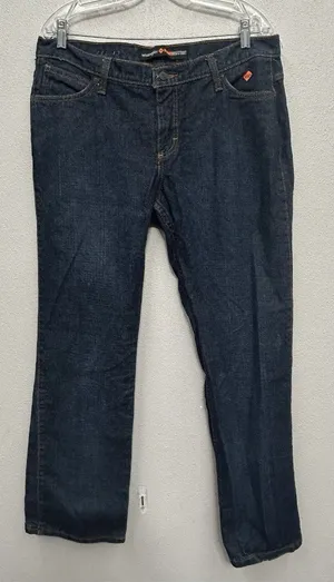 Wrangler FR Fire Resistant Womens Jeans CAT2 13x32 Work Embroidered 10FRW10CH thumbnail 1