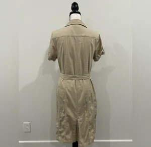 Safari Dress Tan Size 12 thumbnail 5