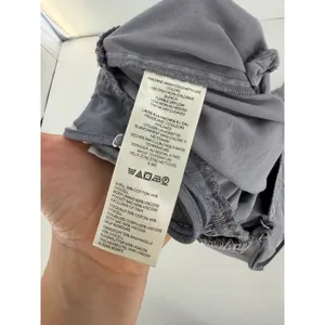 Free People Anthropologie Gray Utility Jumpsuit Sz S Ruched Bust Parachute Pants thumbnail 11
