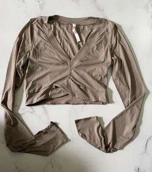 Free People athletic top long sleeve thumbnail 1