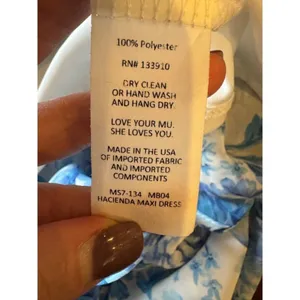 Show Me Your Mumu Dress Women XS Blue‎ White Floral Mama Blues Hacienda Maxi thumbnail 13