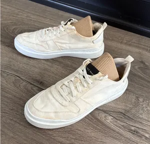 Cole Haan GrandPrø Tennis Sneaker Casual‎ Low Top Lace Up White Shoes Size 7B thumbnail 1