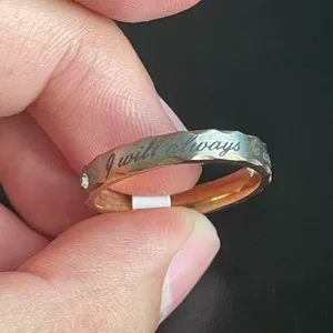 I will always be with you woman promise ring size 10 thumbnail 2