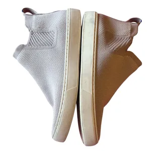 Rothy’s Chelsea Boot Slip-On Sneakers Size 8 Lilac Purple-Grey Color thumbnail 8