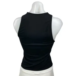 Reformation Women's Black Sleeveless Deep V Neck Camisole Cami Tank Top Size S thumbnail 3