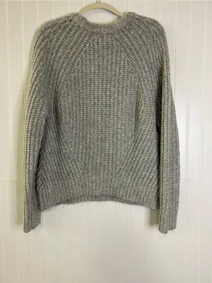 A New Day Women's Gray Knit Sweater Size Medium thumbnail 2