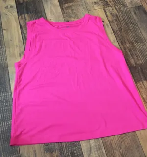 Gap hot pink sleeveless tank top thumbnail 4