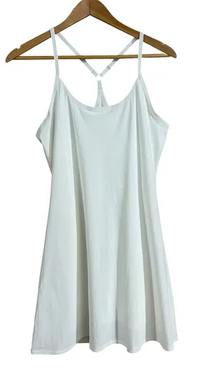 NEW Outdoor Voices White Exercise Dress Women’s Size MEDIUM NWT thumbnail 1
