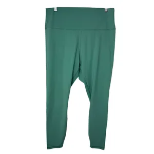 Everlane Perform Ankle Leggings Green High Rise Stretch Activewear XXL NWOT thumbnail 3
