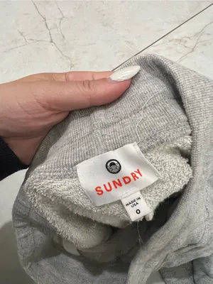 Sundry Gray Striped Jogger Sweatpants Size 0 thumbnail 3