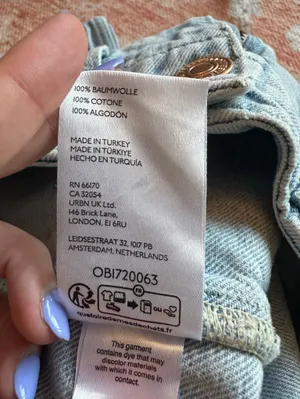 Free people we the free major leagues mid rise carpenter jeans light wash sz 24 thumbnail 7