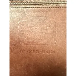 Coach Vintage Slim‎ Legacy Tote Bag Mahogany Brown 9406 Made in USA thumbnail 4