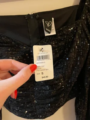 Windsor Long Sleeve Sparkle Top thumbnail 4