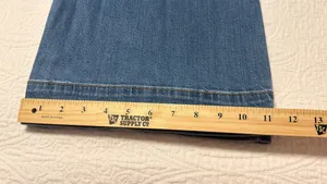 American Eagle Outfitters Light Blue Wide-Leg Cargo Jeans thumbnail 10