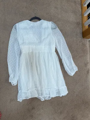Hello Molly Mini Dress White thumbnail 3