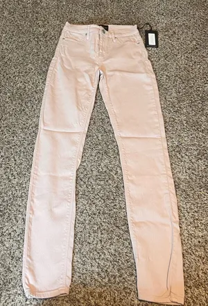 Black Orchid Los Angeles‎ Women's Pink Luxury Soft High Rise Jeans Sz 26 thumbnail 1