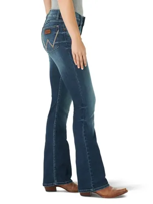 Wrangler Women's Retro Mae Bootcut Jean with Stretch Fabric 7X34 thumbnail 3