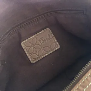 Fossil Patchwork Leather Hobo Style Purse Handbag thumbnail 3