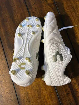 Charly Legendario 2.0 LT FG White Leather Soccer Cleats Men’s Size 8 NWT thumbnail 3