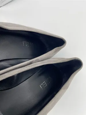Vaneli suede wedge slip on gray pumps women’s Size 8 1/2M thumbnail 9