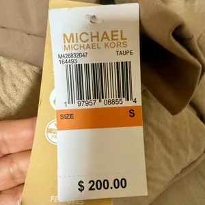 Michael Kors Hooded Long Women's Puffer Coat Size Small thumbnail 5