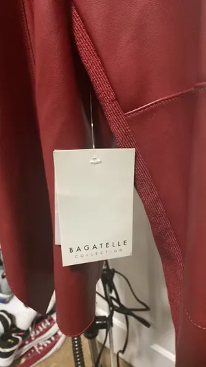 NWT Womens Size large leather jacket thumbnail 5