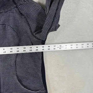 Lululemon Scuba Hoodie Full Zip Jacket Black White Micro Dot Print Size 4 thumbnail 11