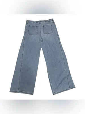 RE generation by celebrity pink high rise wide leg jeans thumbnail 3