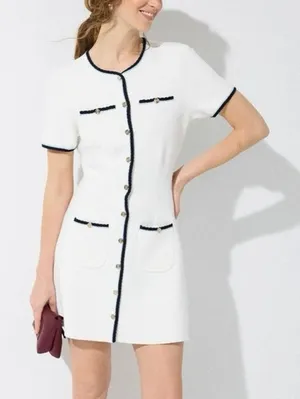 Maje Salino Tweed Mini Dress size 34 ( US 0) thumbnail 1