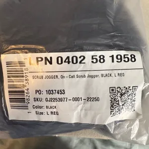Fabletics Mid On-Call Scrub Joggers Pants Black L Regular thumbnail 5