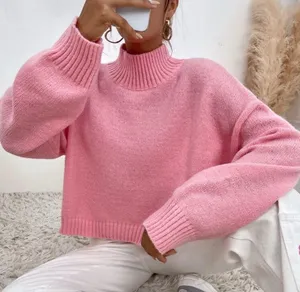 SheIn Mock Neck Sweater thumbnail 1
