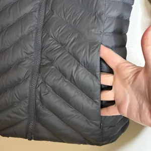 Tommy Hilfiger Packable‎ Lightweight Premium Down Puffer Jacket Womens XS Gray thumbnail 5