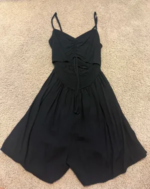 Hollister Black Romper thumbnail 1