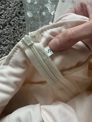 Sparkling Nude Star-Embellished Tulle Dress thumbnail 4