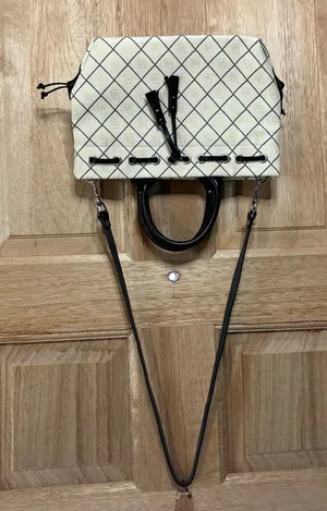 Dooney & Bourke Signature Handbag Black & Cream thumbnail 1