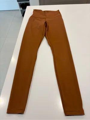 Everlane Perform Activewear 2 piece Set. Brown Sports Bra High Rise Leggings XS thumbnail 8