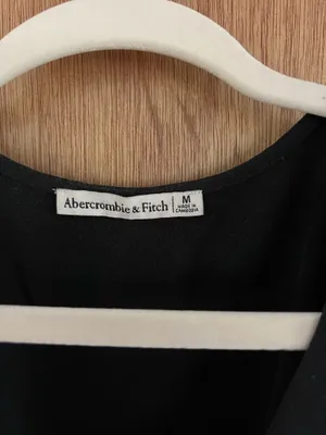 Abercrombie and fitch long sleeve front tie detailing top thumbnail 4