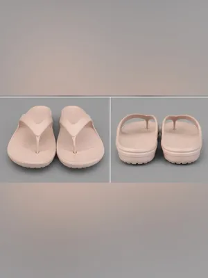 Crocs Kadee II Flip Flops Women’s Size 8 Blush Pink Lightweight Comfort Sandals thumbnail 3