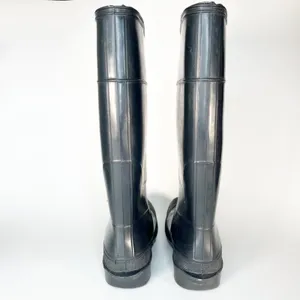 LaCrosse Black Rubber Steel Toe Safety Work Boots ANSI Z41 Women 7.5 / Men 6 thumbnail 5