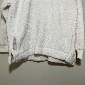 Aerie Fleece Sherpa Pullover Sweatshirt thumbnail 3