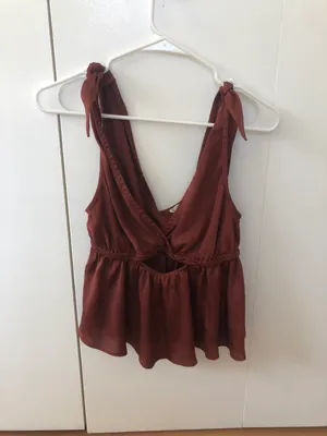 Free People Tie Shirt thumbnail 4